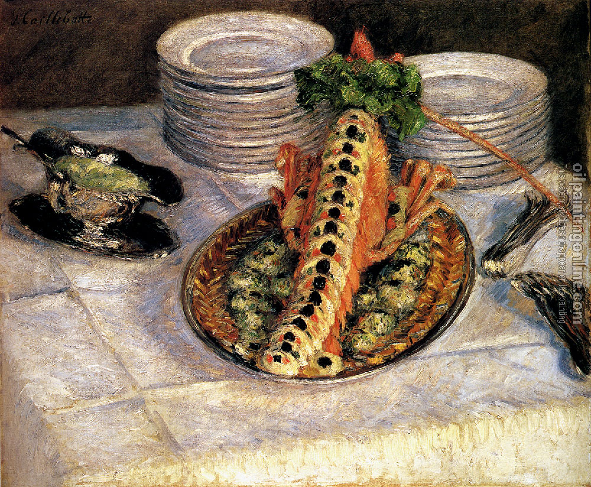 Gustave Caillebotte - Still Life With Crayfish